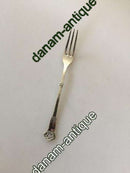 海葵花银质蛋糕叉