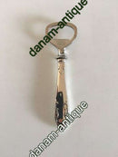 Delt Lilje Øloplukker i Sølv og Rustfrit Stål Frigast