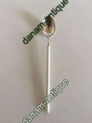 Hans Hansen Amalie Istheske i Sterling Sølv med Hvidt Håndtag