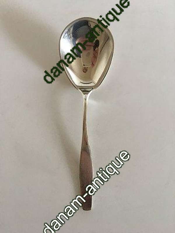 Hans Hansen Charlotte Sterling Sølv Kompot Ske