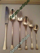 Hans Hansen Sterling Sølv Bestik Kristine 36 Dele Karl Gustav Hansen