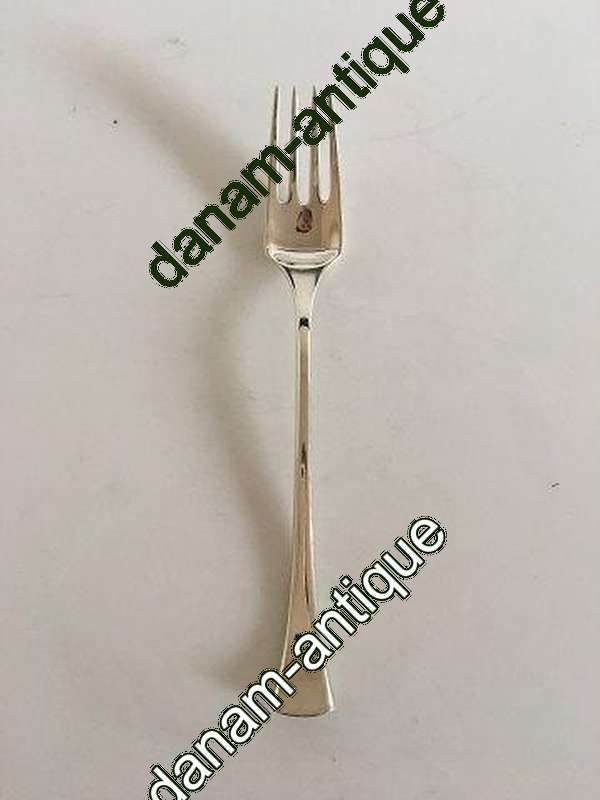 Hans Hansen Kristine Sterling Sølv Spisegaffel