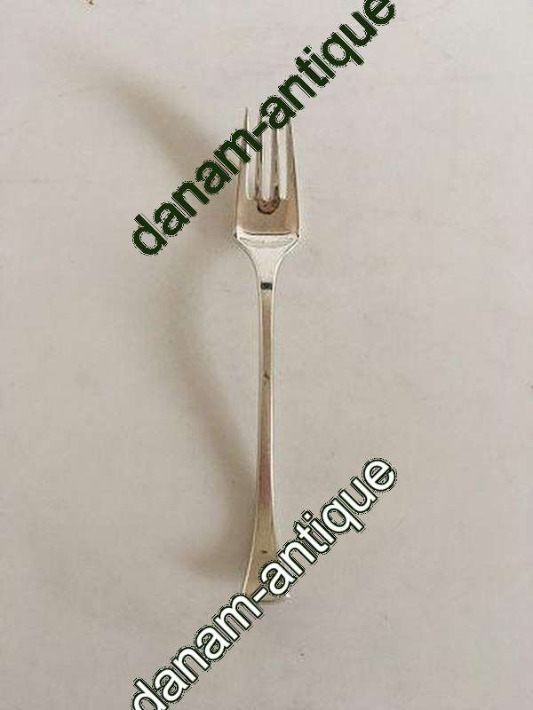 Hans Hansen Kristine Sterling Sølv Kagegaffel