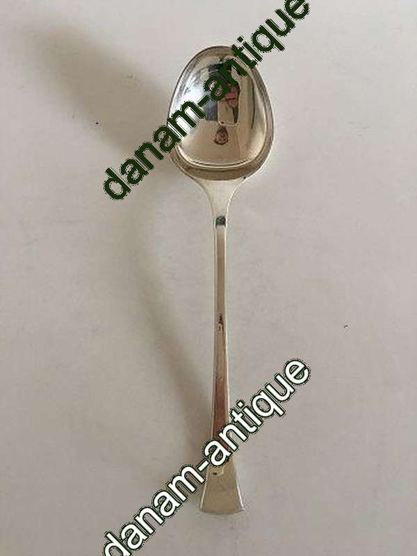 Hans Hansen Kristine Sterling Sølv Stor Serveringsske