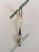 Evald Nielsen No 6 Pålægsgaffel i Sølv