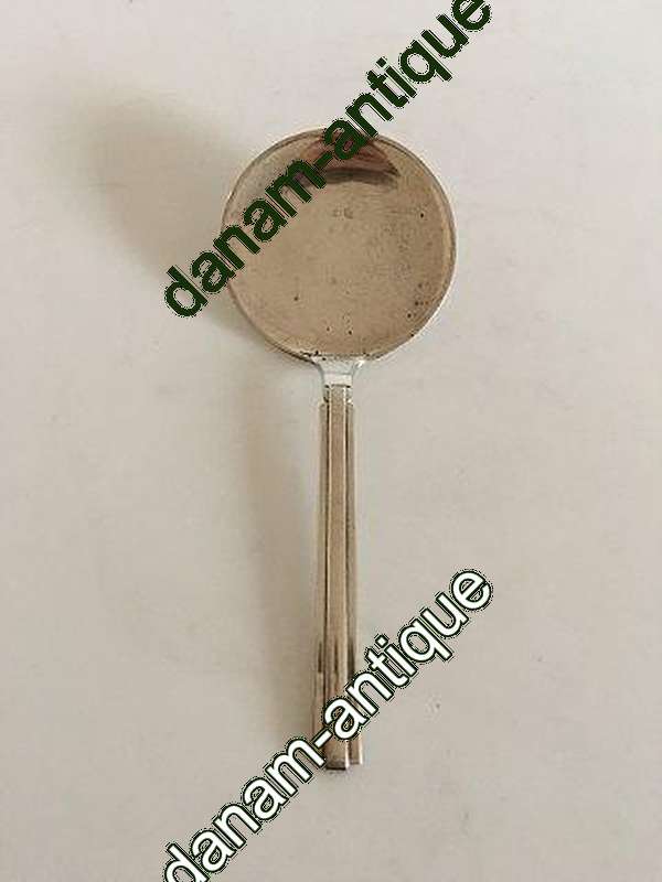 Hans Hansen Arvesølv No 18 Sterling Sølv Rund Kage Spade