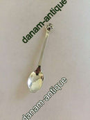 Evald Nielsen Kaffeelöffel mit rotem Stein