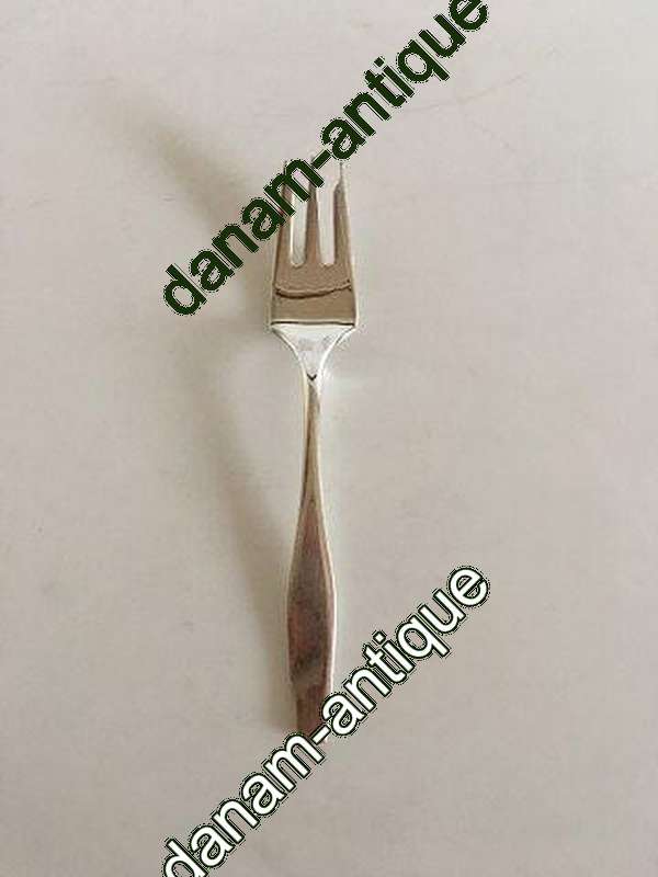 Hans Hansen Charlotte Sterling Sølv Kagegaffel