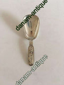 Hans Hansen Silber Baby Löffel / Zuckerlöffel