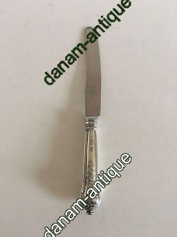 Anton Michelsen Rosenborg Sterling Sølv Spisekniv