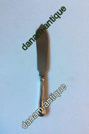 銀とステンレスの両刃のケーキナイフ