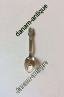 H.C. Andersen Märchenlöffel in Silber. Kleiner Weihnachtsmann und großer Weihnachtsmann