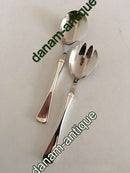 Patricia W&S Sørensen银色和不锈钢色的沙拉餐具