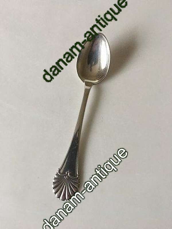 Palmet W & S Sørensen Teske / Kaffeske i Sølv