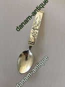 Isländischer Silberlöffel mit Enten von JON