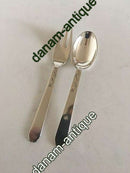 F. Hingelberg Children's Spoon and Fork Set in Sterling Silver
