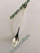 Hans Hansen Sterling Sølv Lang Teske / Cocktail Ske med Løver