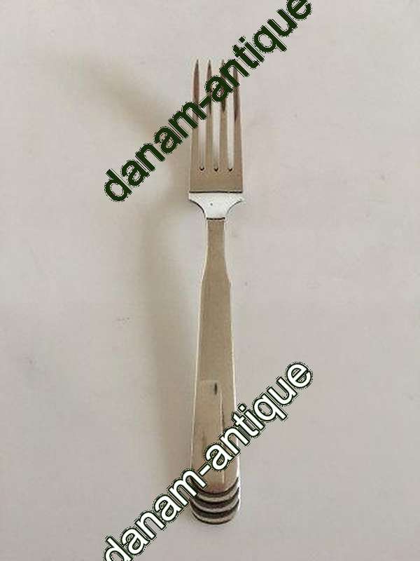 Hans Hansen Arvesølv No. 15. Frokostgaffel I Sterling Sølv