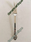 Evald Nielsen No. 2 Kødgaffel i Sterling Sølv