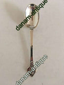 Evald Nielsen No. 2 Dessert Ske i Sølv, Rund Form