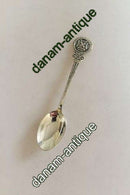 Tyske Sølv ske 800 med Jern kors Tysk Militær