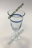 "Blå Klokke" Ølglas Holmegaard