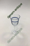 "Blå Klokke" Portvinsglas Holmegaard