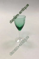 Holmegaard Ulla Green White Wine Glass
