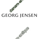 Georg Jensen Sterling Sølv Manchetknapper No 74C