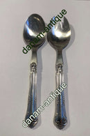 Cohr Herregaard Silver / Steel Salad Set