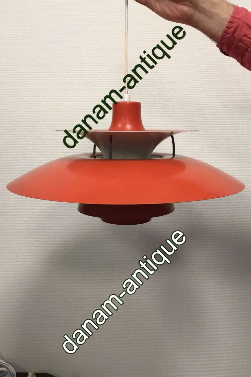 ポール・ヘニングセン・フォー・ルイ・ポールセン レッド・ペンダント PH 5