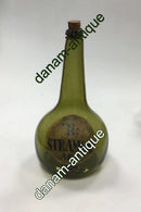 Holmegaard Apotekerflasken, krukke med tekst TR STRAMON AET fra 1981