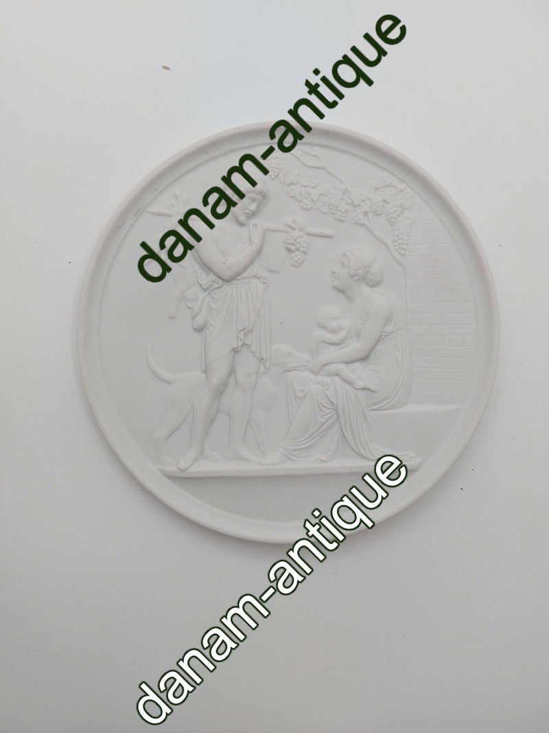 ビング＆グロンダール社製ビスキットプレート マンダム＆オータム 20世紀（No.118)