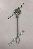 Bernhard Hertz Silver Cigarette holder with rose