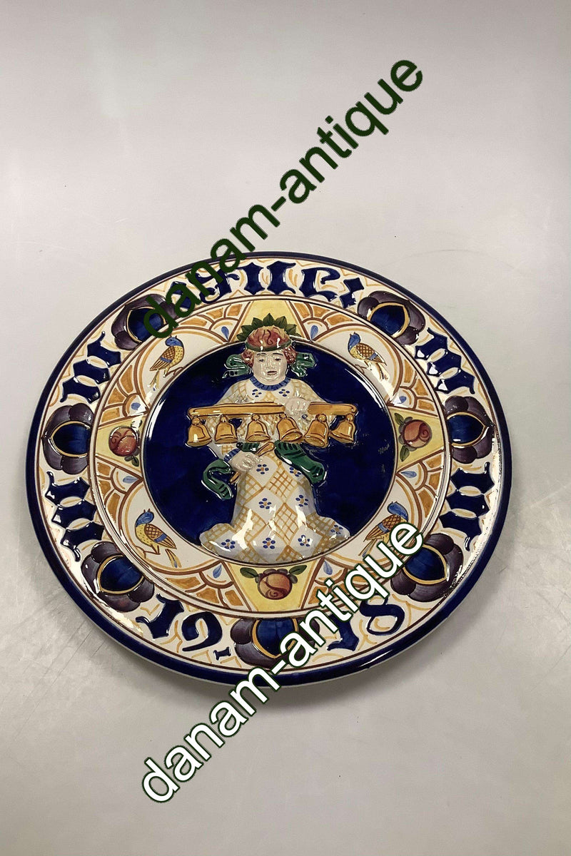 Aluminia Stor Juleplatte fra 1915