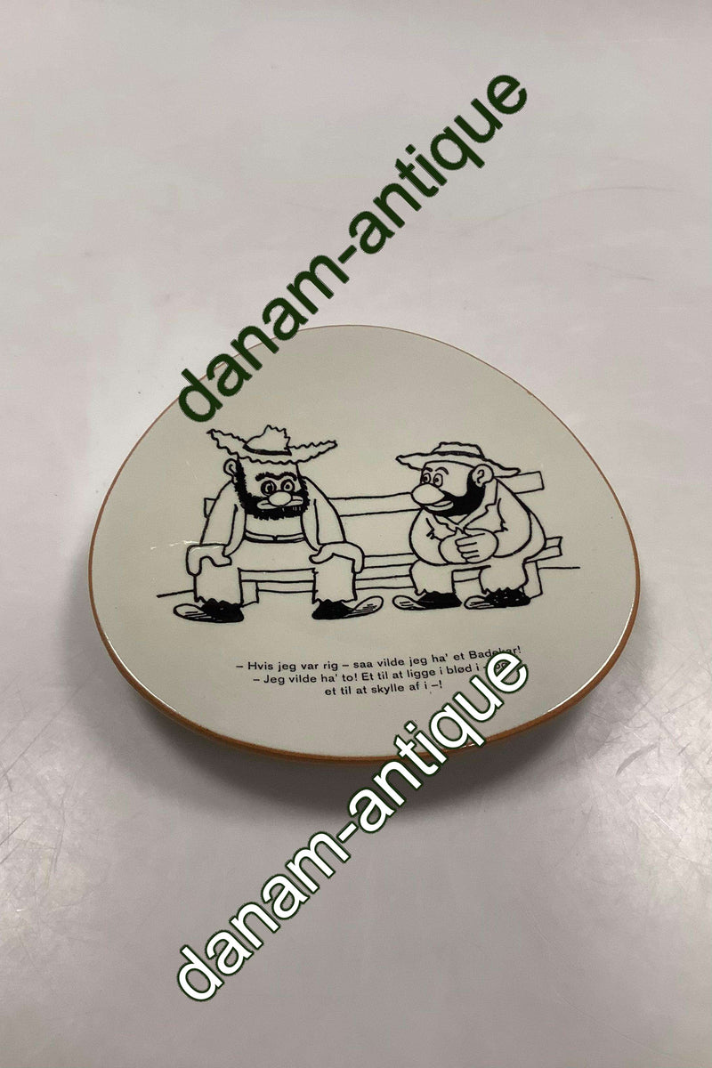 Storm P. Platte fra Knabstrup med Vittighed og tegning