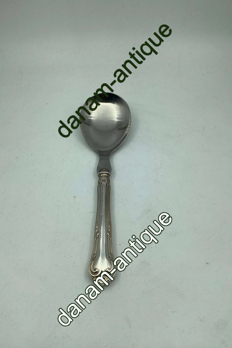 Cohr Herregaard Sølv / stål Serveringsske  Måler 19,5cm / 7.68 inch