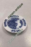 Royal Copenhagen Børnehjælpsdags Platte fra 1910