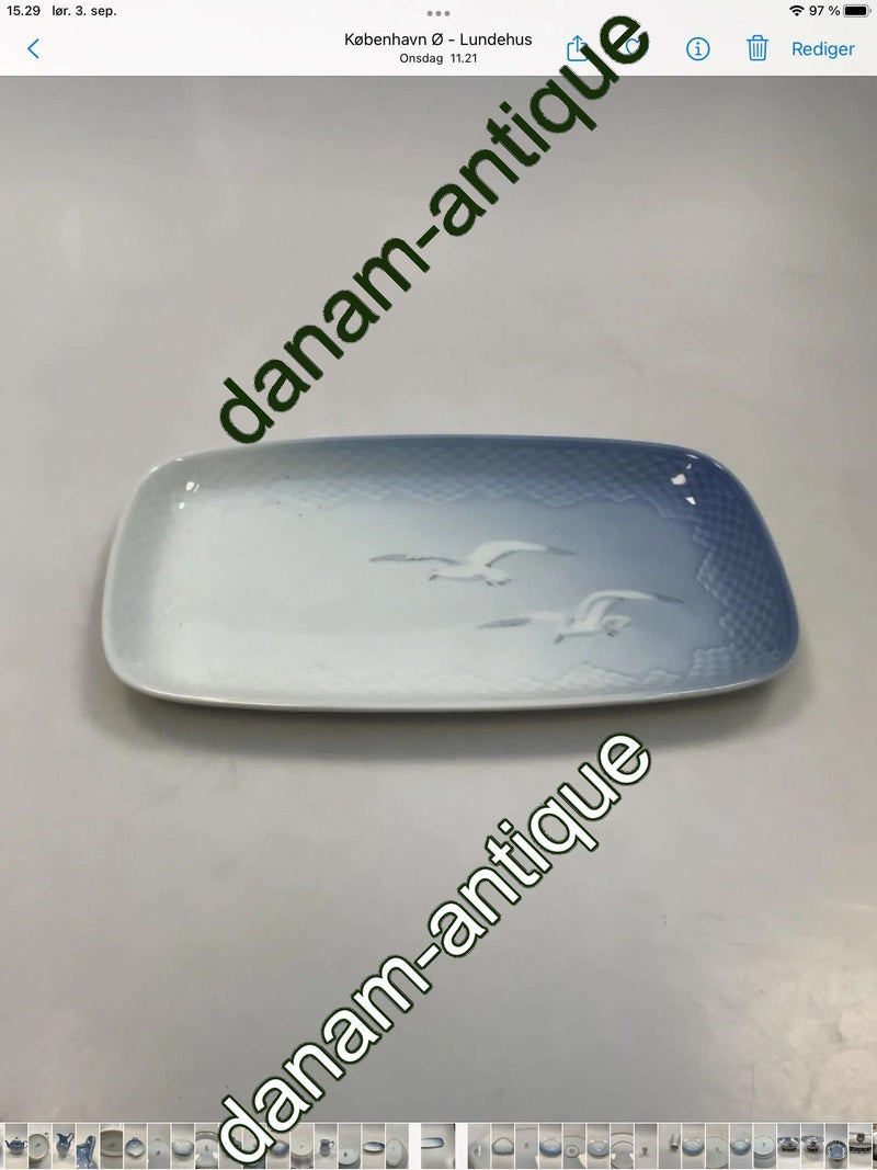 Bing og Grøndahl Måge Aflang Bakke No. 96