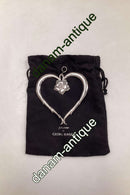 Georg Jensen Johanne Juledekoration - Stort Hjerte sølv 2010