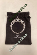 Georg Jensen Johanne 银色圣诞装饰 "花环"。