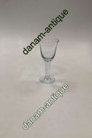 "Hvid Klokke" Portvinsglas Holmegaard. 13.7 cm H
