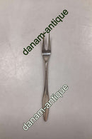 Kongelys Frigast/Gense sølvplet Pålægsgaffel