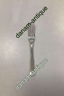 Double fluted silver plate Dinner fork