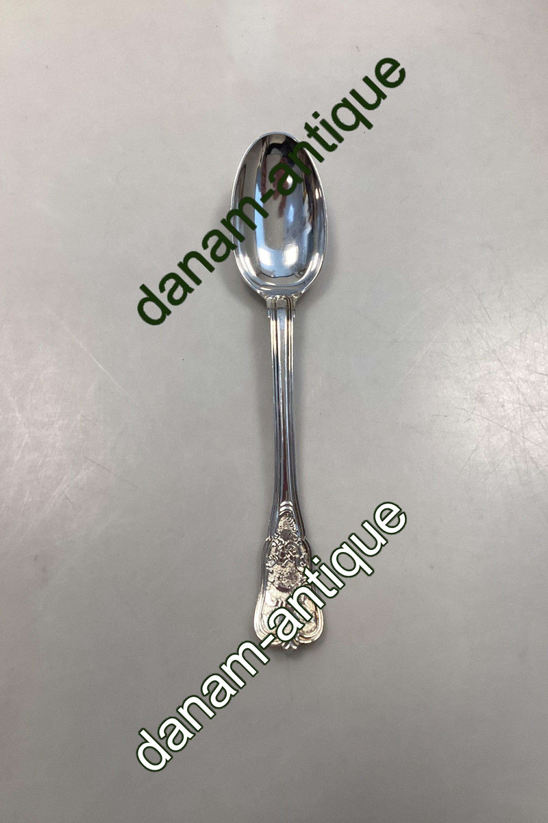 Georg Jensen Rosenborg Sølv Plet Barneske