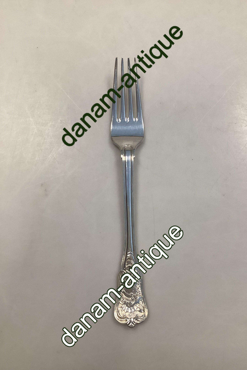 Georg Jensen Rosenborg Sølvplet Frokostgafler