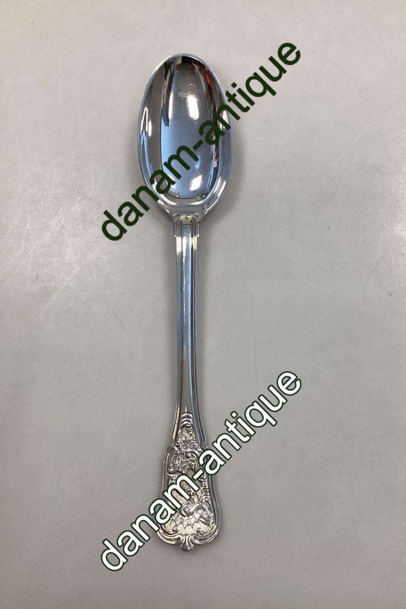 Georg Jensen Rosenborg Sølv Plet Spiseske