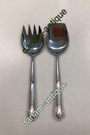 Georg Jensen Rosenborg Sølvplet Salatbestik