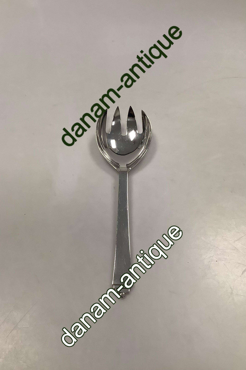 Georg Jensen Pyramide EPNS Sølvplet Serveringsgaffel