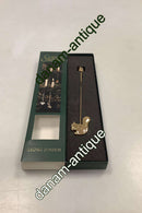 乔治-延森金色圣诞烛台-松鼠2004